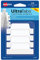 AVERY Zweckform Art. 74789 Haftstreifen transparent/weiß (24 Haftnotizen, 63,5x25,4mm, beschreibbare Index Tabs Folie, ablösbare Klebezettel, Page Marker, Sticky Notes, Klebemarkierungen)