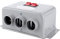 Riscaldatore per Auto Compatto 12V 600W-800W, Scaldabagno Invernale a Riscaldamento Rapido, Silenzioso, 3 Fori, Antigelo, Plug-in, Migliora la Temperatura Dell'auto, Piedi Caldi