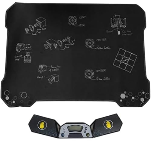Geschwindigkeitstimer für professionelle Leichtathletik, Touch-Steuerung, Timer mit Display, Timer für Würfel-Renn-Stack-Wettbewerb, ein tolles Geschenk für Jungen und Mädchen (schwarz3)