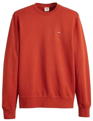 Levi's Men's Crew Sweatshirt, Etruscan RED, XL