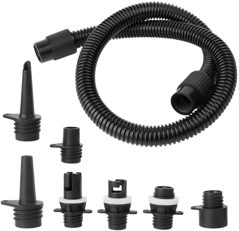 Yqhugbc Adaptador de Bomba Sup, Adaptador de Válvula de Aire Inflable, Adaptador de Bomba de Tabla de Paddle, Adaptador Inflable, Adaptador Inflador Paddle Surf, para Canoa/Kayak/Bote Inflable