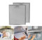 Upgraded Grease Filters for RANGEMASTER Cooker Hood, 2PCS Metal Filters, Silver