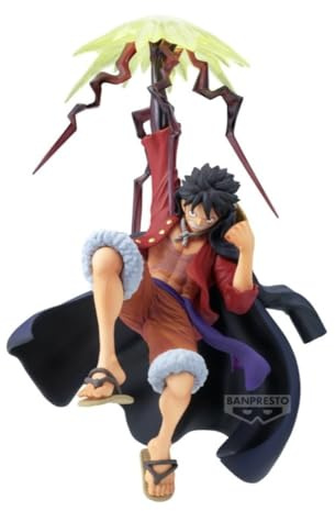 BANDAI - Figur - Banpresto - One Piece - Monkey D. Luffy II - Battle Record Collection - Special - 15 cm - BP28832P
