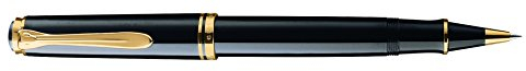 Pelikan 986356 Tintenroller Souverän R 800, 1 Stück, schwarz