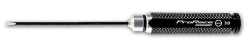 Ninco Schraubendreher ProRace, Schlitz Alu Griff, gehärt.Spitze, 3,0mm/115m