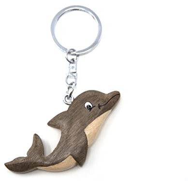 Delfin Delphin * Schlüsselanhänger aus Holz