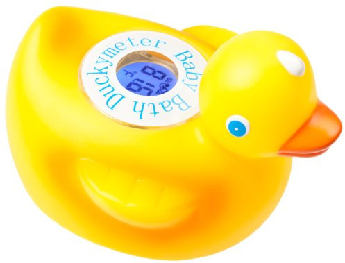 Ozeri Duckymeter, el baño Flotante Pato Juguete del bebé y termómetro de baño bañera