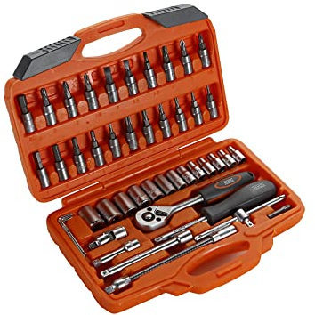 RH HR 192394 Juego Vasos, 0 V, Naranja Acero, 0, Set de 46 Piezas