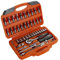 RH HR 192394 Juego Vasos, 0 V, Naranja Acero, 0, Set de 46 Piezas