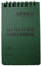 Kombat UK Mini-Notizbuch, wasserdicht, 50 Seiten, Militär-Design