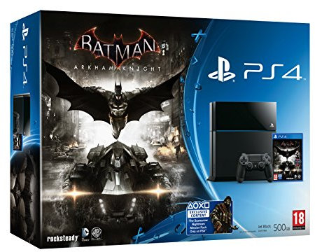 Sony PlayStation 4 Console with Batman: Arkham Knight (PS4)