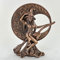 Fiesta Studios Dekofigur Hexe mit keltischem Mond, Bronze, Höhe: 17 cm
