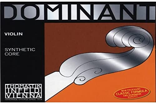 Thomastik Corda per 4/4 violino Dominant - corda Mi acciaio cromato vuoto, soft, asola