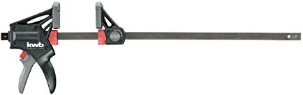 kwb 928930 Ferrule a leva a leva di serraggio e forza di diffusione, span 300 mm, profondità di tensione 85 mm, per tenere premuto, morsetti, incollaggio u. Diffusione
