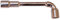 Stanley 2-86-696 Clé à pipe débouchée 6 x 12 pans 19 mm