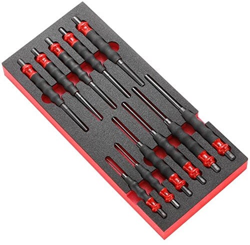 FACOM - Module Mousse Chasse-Goupilles Gainés - MODM.CG - Jeux d'Outils de Frappe - Kit Outillage - Pose ou Extraction d'un Élément Bloquant - Matériau Robuste et Durable
