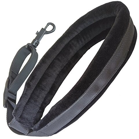 Xinlink Professionelles Saxophon-Umhängeband mit Karabinerhaken, weich gepolstert, für Alt-Tenor, Sopran, Bariton, Saxophon, Musikzubehör