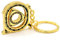 VmG-Store Rotor Schlüsselanhänger beweglicher Kreiskolbenmotor Wankelmotor S088 (Gold Chrom)