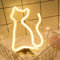 LED Neonlicht-Zeichen-Mond-Stern-Herz-Nachtlicht für Kinderzimmer-Wand-Kunst-romantisches Weihnachtsgeburtstagsgeschenk