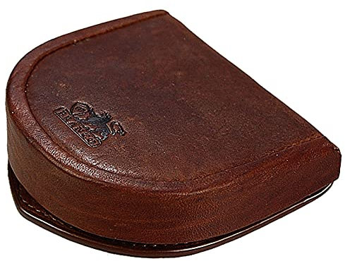 Luxus Herren Geldbörse Leder Schütter Portemonnaie Geldbeutel Münzbörse (Braun)