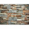 murando - Papier peint panoramique artistique 400x280 cm - Revêtement mural décoration chambre salon - Design moderne - Marron gris noir beige - Fond de texture de brique en pierre f-C-0482-a-a