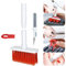 Is.fyw.sfs Keyboard Cleaner Brush,Airpod Cleaning Kit,5 in 1,with Keycap Puller for Airpods Pro,Laptop,Pc,Computer,Earbud,Macbook,Iphone Port,Dust Remover