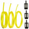 Tubo Benzina Decespugliatore Tubo Carburante Moto 3 Pezzi Giallo Gasolio Tubicino Gomma Trasparente con 3 Pezzi Filtro Benzina 2 x 3,5 mm 2,5 x 5 mm 3 x 5,5 mm Accessori Decespugliatore (1 M)