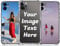AnNengJing Personalised Photo Phone case Custom Soft TPU Clear Shock Absorbing Cover for iPhone 11 6.1 - Design Your Own Phone Case with Image Text and Logo