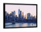 artboxONE Poster mit schwarzem Rahmen 18x13 cm Städte New Yorker Abend - Bild ny Brooklyn brücke