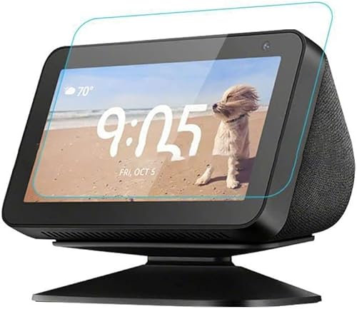 ZahoTse Protector de pantalla para Amazn Echo Show 5, película protectora antirreflectante y absorbente de golpes (Amazn Echo Show 5, 2PSC)