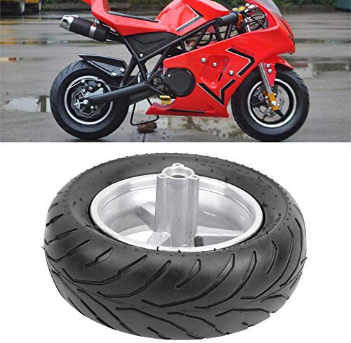 Pocket Bike Ersatzreifen Rad Reifen Felgen Anti-Rutsch-Zubehör Passend Für 47cc 49cc Pocket Bike(rear wheel)