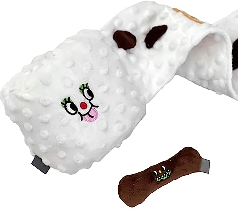 Jopwkuin Toilet Paper Dog Toy, High Durability Health Care Plush Interactive Dog Toys Sniffing Toys Nice Appearance Multifunctional for Dogs Pets