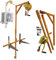 Châssis De Levage Groupe Extérieur Climatiseur, Treuil + Support Autobloquant, Pose De Monte-Charge Groupe Extérieur Climatiseur, Outils De Démolition Haute Altitude,15m