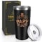 Miofula Tasse Cadeau pour Papy, Cadeau Anniversaire Papy, 600ml Tasse à café en acier inoxydable-Meilleure Papy du Monde, Idée Cadeaux Fête des Pères 20oz Mug Originales Grands-pères Noel