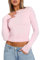 Geagodelia Women's Long Sleeve Top Elegant Ladies Going Out T-Shirt Y2K Fashion Aesthetic Clothes Outfit Streetwear Skims Dupe Spring Summer (D - Pink, S)