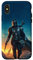 iPhone X/XS Star Wars The Mandalorian and Grogu Sunset Poster Case