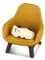XIHIRCD Miniatur Figuren Katzen mit Kleinem Sofa, Mini Katzen Figuren Deko aus Kunstharz, Niedliche Katze Skulptur Mini-Schreibtisch Dekorations Zubehör für Büro Zuhause Warmes Geschenk
