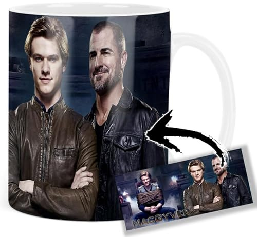 MacGyver Lucas Till George Eads A Tasse Keramikbecher Mug