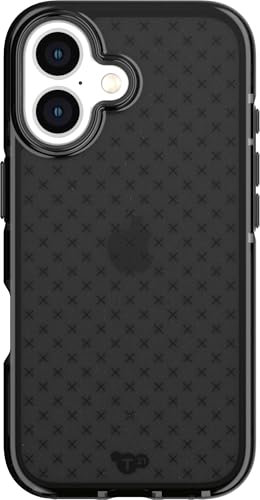 Tech21 EvoCheck for iPhone 16 Impact Protection Case - in Smokey Charcoal
