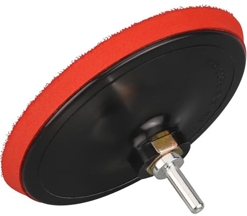 MOGRQAP Sanding Disc Polishing Pad Adapter 150mm Sanding Disc Kit with M14 Drill Adapter, Hook and Loop Polishing Pad for Drill/Angle Grinder