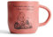 Fyrklövern Mug Winnie l'ourson Disney 30cl - En grès de haute qualité avec Winnie l'ourson avec citations originales et touche faite à la main (Rouge)