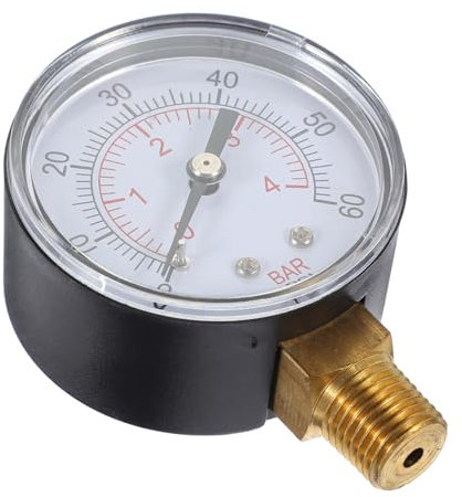 Levemolo Manomètre Pression Piscine Professionnel Npt pour Filtre Spa Et Piscine Filtration Précise Et Facile
