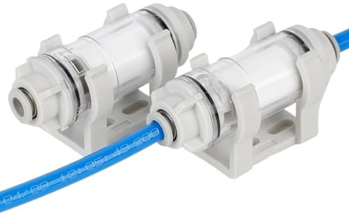 Filtro de vacío neumático de tubería, elemento de fibra extraíble en línea for ventosa de aire AZFC100 AZFC200 ZFC100-06B ZFC200-08B(ZFC200-08B)