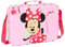 Safta MINNIE MOUSE NAIVE - Schultasche, Aktentasche, Umhängetasche, bequem und vielseitig, Qualität und Widerstandsfähigkeit, 38 x 6 x 28 cm, hellrosa, M, Casual