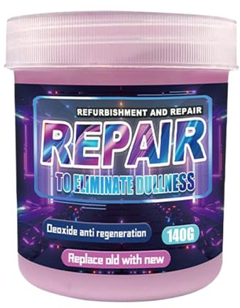Chrompolitur für Auto, Chromradpolitur,140g Chrom -Rostentferner - Restorer für Metallpolierpaste, Renovierungspaste für, Fahrzeugdetailsvorräte
