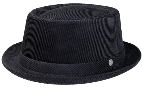 LIERYS Classic Pork Pie Cordhut Made in Italy Herren Sommer Winter