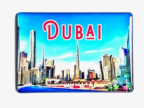 Dubai, Dubai Kühlschrankmagnet,Dubai Fridge Magnet, Dubai Souvenir, Reiseandenken aus Dubai, Geschenk für Dubai Reisende 060625