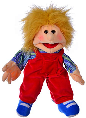 Living Puppets Handpuppe Emilchen, Hochwertige Materialien, ab 3 Jahre, 35 cm