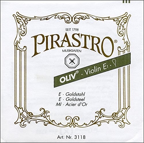 PIRASTRO Oliv Violin E-Saite Gold mit Kugel, weich