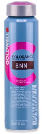 Goldwell Colorance Cover Plus - Canister (4.2 oz) - 8NN Light Blonde Extra by Goldwell